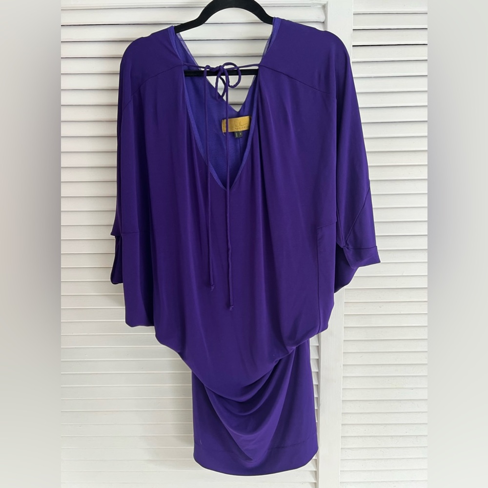 Nicole Miller Purple Dress Size 6